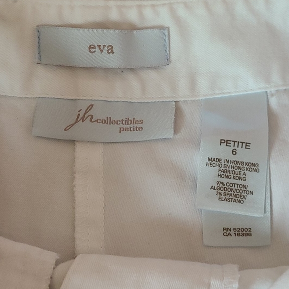 Petite white pants - Picture 3 of 3